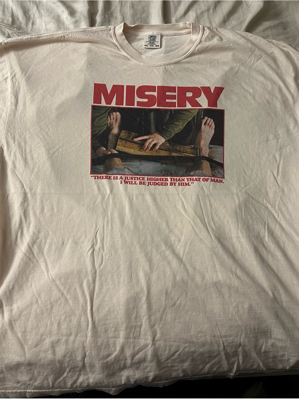 MISERY shirt HORROR Stephen King